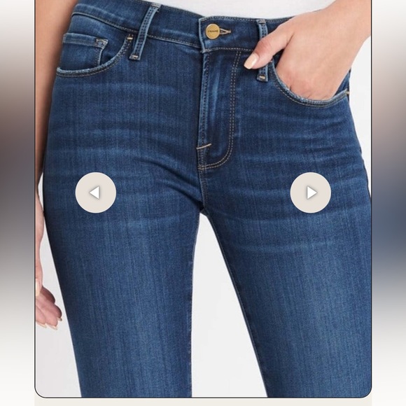 Frame Ali High Rise Cigarette Jean - Picture 3 of 9